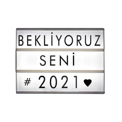 Light Box Işıklı A4