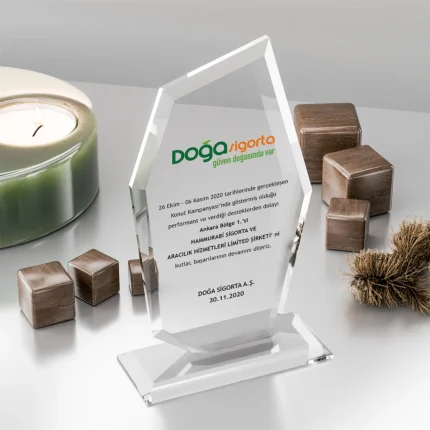 PB303 Kristal Plaket