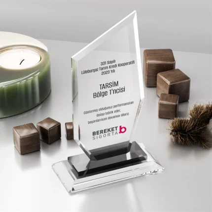 PB352 Kristal Plaket