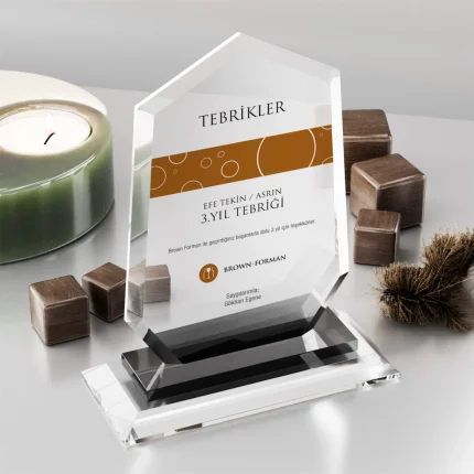 PB362 Kristal Plaket