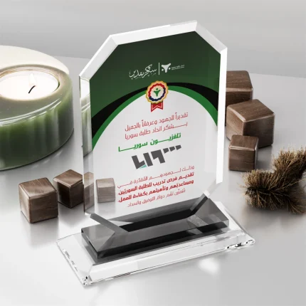 PB363 Kristal Plaket