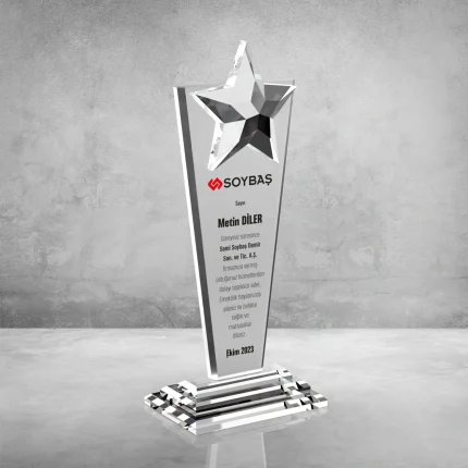 PB610 Kristal Plaket