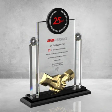 PB651 Kristal Plaket