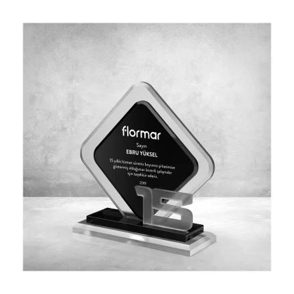 PB801-15 Kristal Plaket