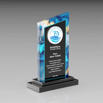 PB805 Kristal Plaket