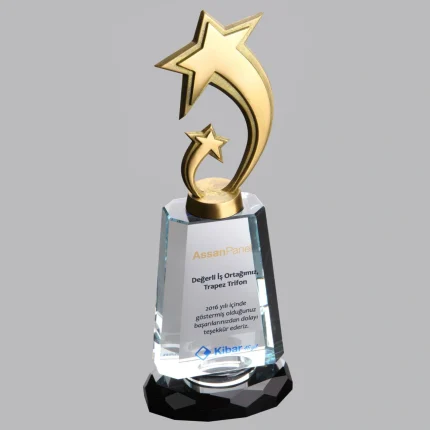 PB956 Kristal Plaket