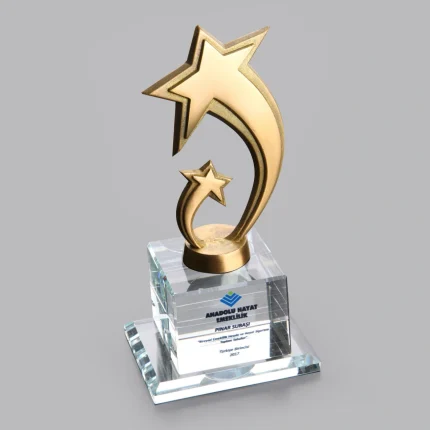 PB957 Kristal Plaket