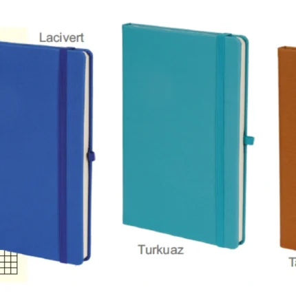 Termo Deri Tarihsiz Kareli Defter