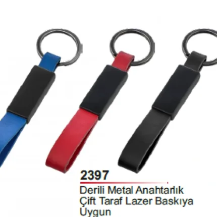 Derili Metal Anahtarlık