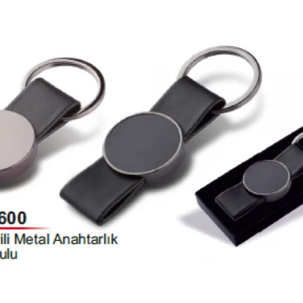 Derili Metal Anahtarlık Kutulu