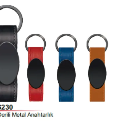 Derili Metal Anahtarlık