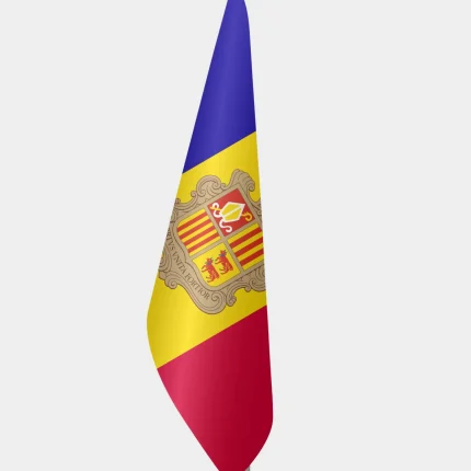 Andorra Makam Bayrağı Seti