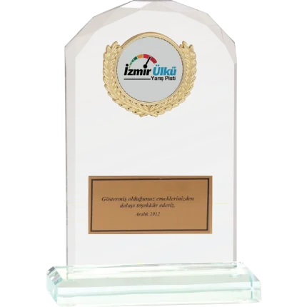 Cam Plaketler CK-003 - 12x18 cm