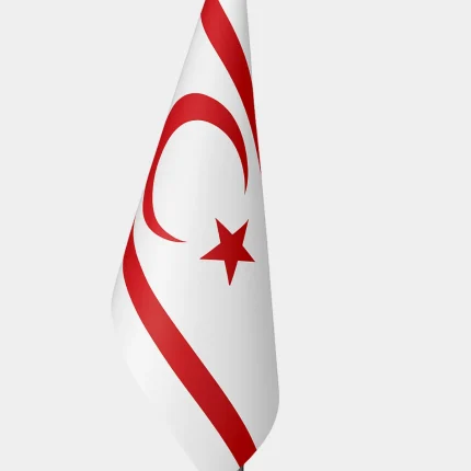 Kuzey Kıbrıs Makam Bayrağı Seti