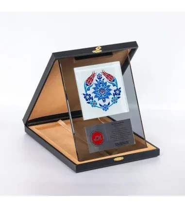 PB1102 Çinili Kristal Plaket