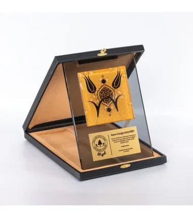 PB1104 Çinili Kristal Plaket