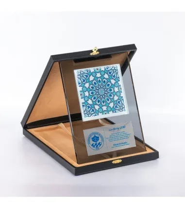 PB1106 Çinili Kristal Plaket