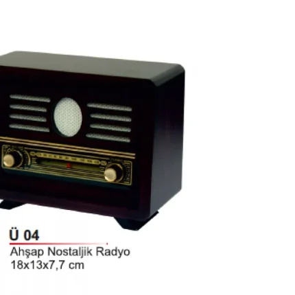 Ahşap Nostaljik Radyo